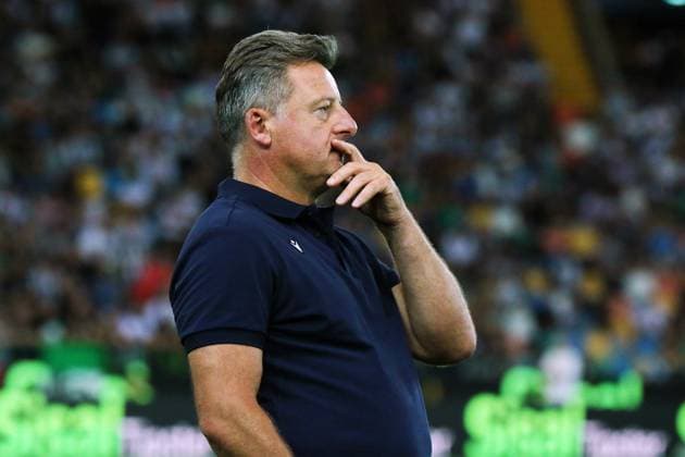 UdineseÕs head coach Kosta Runjaic during the Serie A soccer match between Udinese and Hellas Verona at the Bluenergy Stadium in Udine, north east Italy - Monday, August 25,2026 - soccer  Copyright: xAndreaxBressanutti LaPressex