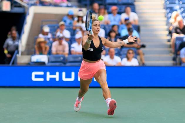 August 25, 2025, Flushing Meadows, New York, USA: Renata Zarazua (in photo) during a match against Madison Keys on Day 2 of the 2025 US Open at USTA Billie Jean King National Tennis Center on Monday August 25, 2025 in the Flushing neighborhood of the Queens borough of New York City. JAVIER ROJAS PI Flushing Meadows USA - ZUMAp124 20250825_zaa_p124_024 Copyright: xJavierxRojasx