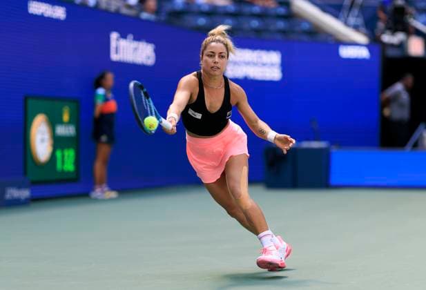 August 25, 2025, Flushing Meadows, New York, USA: Renata Zarazua (in photo) during a match against Madison Keys on Day 2 of the 2025 US Open at USTA Billie Jean King National Tennis Center on Monday August 25, 2025 in the Flushing neighborhood of the Queens borough of New York City. JAVIER ROJAS PI Flushing Meadows USA - ZUMAp124 20250825_zaa_p124_028 Copyright: xJavierxRojasx