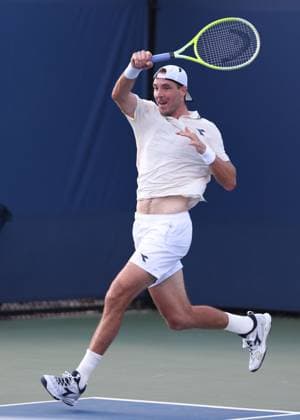 Jan Lennard Struff GER , USTA Billie Jean King National Tennis Center, Flushing Meadows, New York, USA Copyright: xJuergenxHasenkopfx