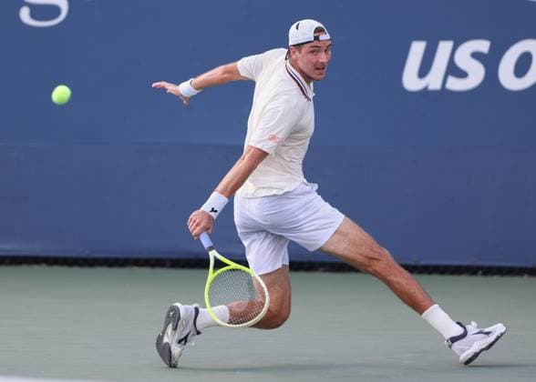 Jan Lennard Struff GER , USTA Billie Jean King National Tennis Center, Flushing Meadows, New York, USA Copyright: xJuergenxHasenkopfx