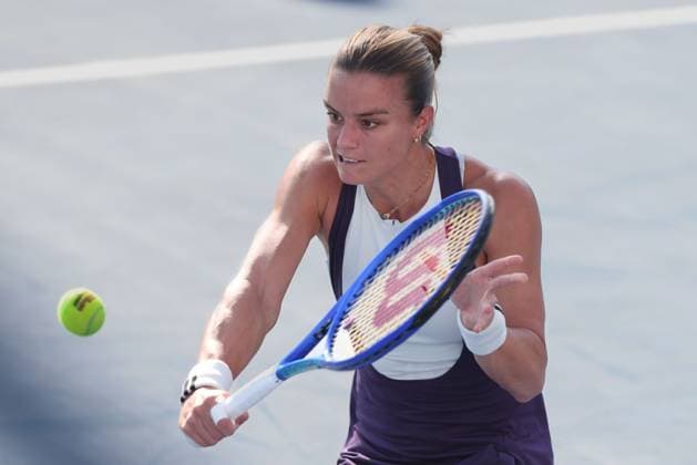 Maria Sakkari GRE , USTA Billie Jean King National Tennis Center, Flushing Meadows, New York, USA Copyright: xJuergenxHasenkopfx