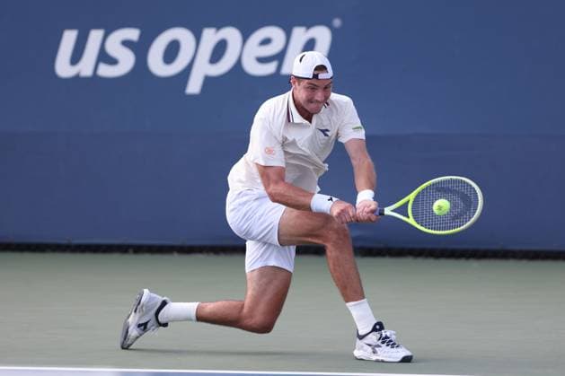 Jan Lennard Struff GER , USTA Billie Jean King National Tennis Center, Flushing Meadows, New York, USA Copyright: xJuergenxHasenkopfx