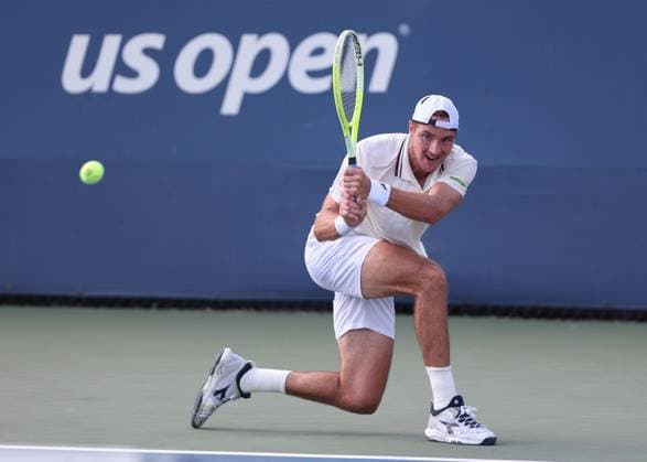 Jan Lennard Struff GER , USTA Billie Jean King National Tennis Center, Flushing Meadows, New York, USA Copyright: xJuergenxHasenkopfx