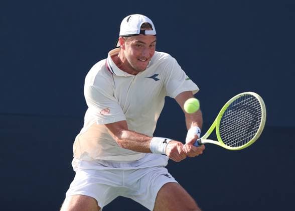 Jan Lennard Struff GER , USTA Billie Jean King National Tennis Center, Flushing Meadows, New York, USA Copyright: xJuergenxHasenkopfx