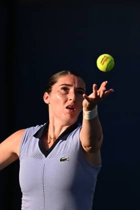 US Open - First Round Elsa Jacquemot (FRA) during her first round match at the 2025 US Open at Billie Jean National Tennis Center in New York City, NY, USA, on August 25, 2025. Photo by Corinne Dubreuil ABACAPRESS.COM New York City United States  Copyright: xDubreuilxCorinne ABACAx