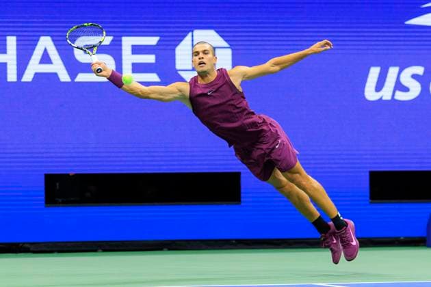 August 25, 2025, Flushing Meadows, New York, USA: Carlos Alcaraz during a match against Reilly Opelka on Day 2 of the 2025 US Open at USTA Billie Jean King National Tennis Center on Monday August 25, 2025 in the Flushing neighborhood of the Queens borough of New York City. JAVIER ROJAS PI Flushing Meadows USA - ZUMAp124 20250825_zaa_p124_121 Copyright: xJavierxRojasx