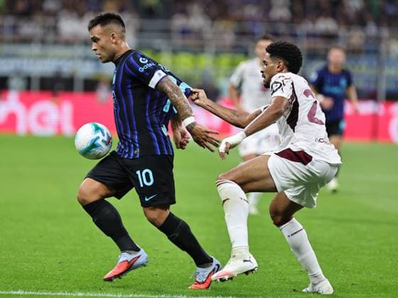 FC Internazionale v Torino FC - Serie A Lautaro Martinez participates in the Serie A 2025-2026 match between Inter and Torino in Milano, Italy, on August 25, 2025. Milano ITA Italy  Copyright: xLorisxRosellix originalFilename:roselli-intervto250825_npRAp.jpg