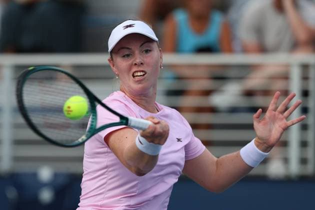 TENIS US OPEN 2025 25082025 N Z TALIA GIBSON AUSTRALIA W TRAKCIE MECZU PRZECIWKO MAGDALENA FRECH W PIERWSZEJ RUNDZIE TURNIEJU WIELKIEGO SZLEMA US OPEN 2025 MARCIN CHOLEWINSKI NEWSPIX.PL TENNIS US OPEN 2025 25082025 TALIA GIBSON OF AUSTRALIA DURING THE MATCH IN THE FIRST ROUND NEWSPIX.PL --- newspix.pl POLAND OUT! 