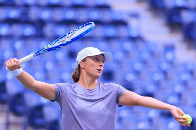 Tennis, US Open, Day 3, Training