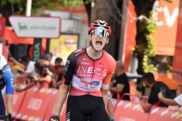 26-08-2025 Vuelta A Espana; Tappa 04 Susa - Voiron; 2025, Ineos Grenadiers; Turner, Ben; Voiron; 