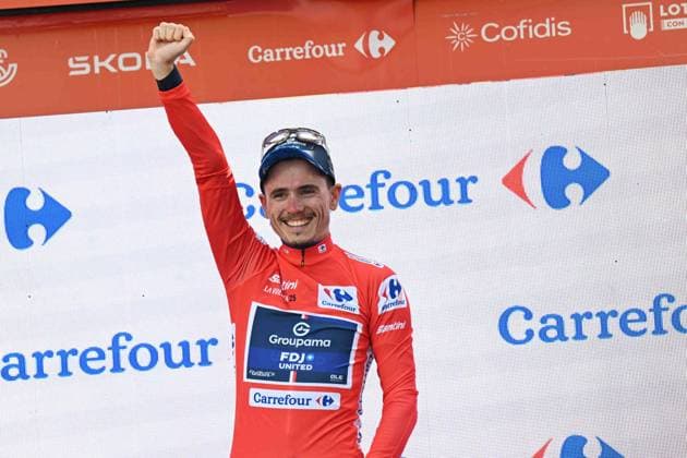 26-08-2025 Vuelta A Espana; Tappa 04 Susa - Voiron; 2025, Groupama - Fdj; Gaudu, David; Voiron; 