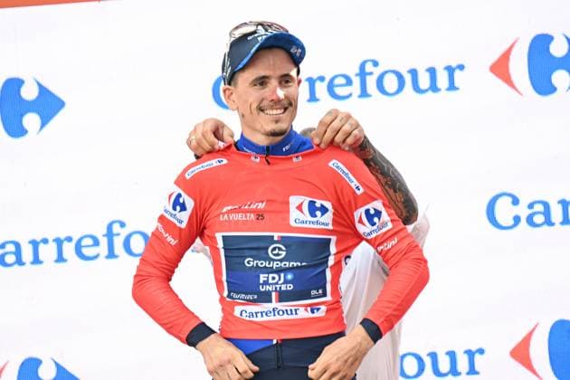 26-08-2025 Vuelta A Espana; Tappa 04 Susa - Voiron; 2025, Groupama - Fdj; Gaudu, David; Voiron; 