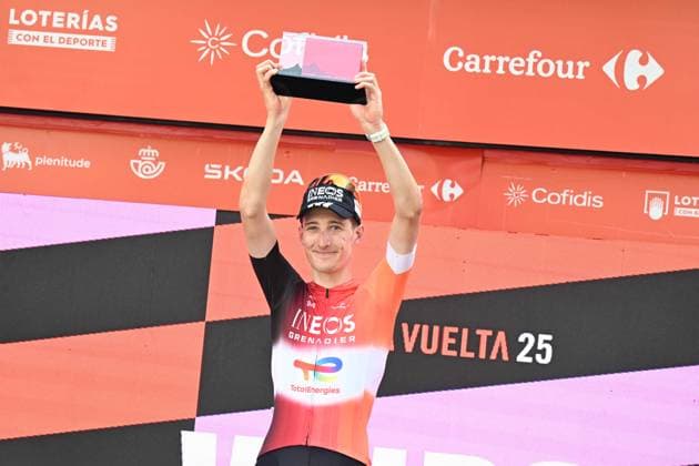 26-08-2025 Vuelta A Espana; Tappa 04 Susa - Voiron; 2025, Ineos Grenadiers; Turner, Ben; Voiron; 