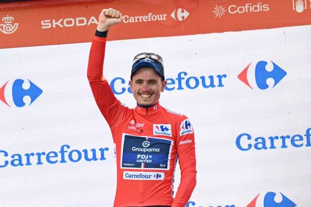 26-08-2025 Vuelta A Espana; Tappa 04 Susa - Voiron; 2025, Groupama - Fdj; Gaudu, David; Voiron; 