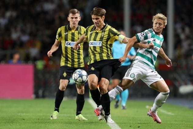 Football, CL Qualifier, Qairat Almaty - Celtic Glasgow