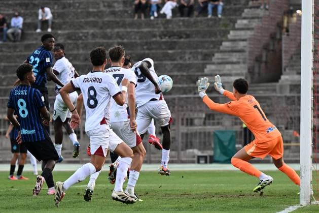 Db Milano 26 08 2025 - Supercoppa Primavera Inter-Cagliari foto Daniele Buffa Image nella foto: gol Paul Mendy 