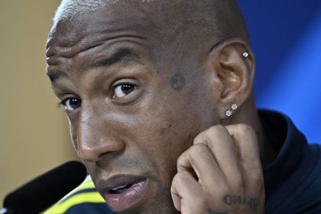 Ahead of Benfica v Fenerbahce - UEFA Champions League LISBON, PORTUGAL - AUGUST 26: Player Anderson Talisca of Fenerbahce answers the questions of journalists after the training session at the club s facility ahead of the UEFA Champions League play-off second leg match against Fenerbahce in Lisbon, Portugal, on August 26, 2025. Burak Akbulut Anadolu Lisbon Portugal. Editorial use only. Please get in touch for any other usage.  Copyright: x2025xAnadoluxBurakxAkbulutx