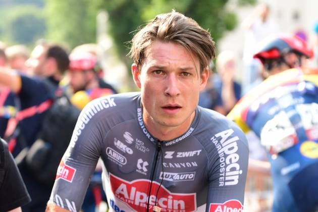 Vuelta 2025 - Stage 4 Susa And Voiron Jasper Philipsen of the Alpecin Deceuninck team participates in stage 4 between Susa and Voiron of the La Vuelta cycling race in Voiron, France, on August 26, 2025. Voiron Isere France  Copyright: xRomainxDoucelinx originalFilename:doucelin-vuelta20250826_npRxu.jpg