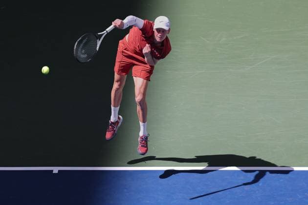 Jannik Sinner ITA , USTA Billie Jean King National Tennis Center, Flushing Meadows, New York, USA Copyright: xJuergenxHasenkopfx