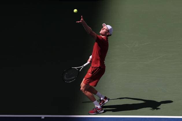 Jannik Sinner ITA , USTA Billie Jean King National Tennis Center, Flushing Meadows, New York, USA Copyright: xJuergenxHasenkopfx