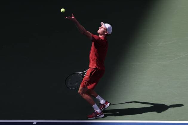 Jannik Sinner ITA , USTA Billie Jean King National Tennis Center, Flushing Meadows, New York, USA Copyright: xJuergenxHasenkopfx