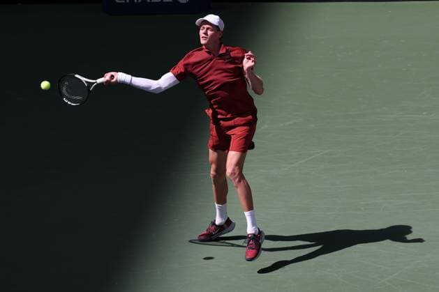 Jannik Sinner ITA , USTA Billie Jean King National Tennis Center, Flushing Meadows, New York, USA Copyright: xJuergenxHasenkopfx