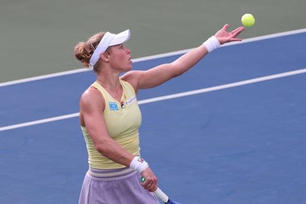 Laura Siegemund GER , USTA Billie Jean King National Tennis Center, Flushing Meadows, New York, USA Copyright: xJuergenxHasenkopfx