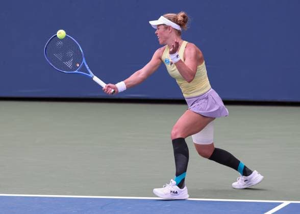 Laura Siegemund GER , USTA Billie Jean King National Tennis Center, Flushing Meadows, New York, USA Copyright: xJuergenxHasenkopfx