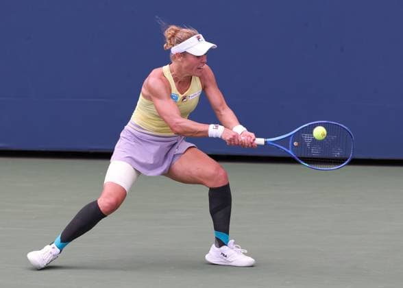 Laura Siegemund GER , USTA Billie Jean King National Tennis Center, Flushing Meadows, New York, USA Copyright: xJuergenxHasenkopfx