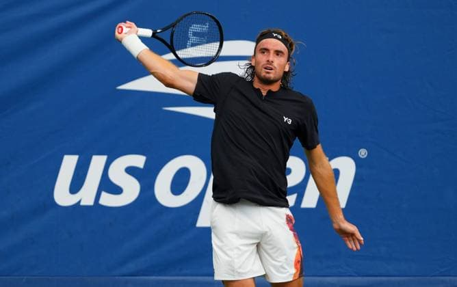 Stefanos Tsitsipas 2025 US Open, Day Three, USTA Billie Jean King National Tennis Center, New York, USA - 26 Aug 2025New York USTA Billie Jean King National T New York (NY) United States of America  Copyright: xJavierxGarcia Shutterstockx 15451865hc