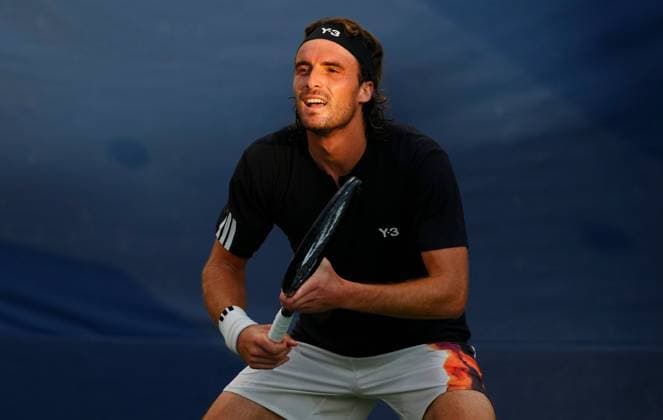 Stefanos Tsitsipas 2025 US Open, Day Three, USTA Billie Jean King National Tennis Center, New York, USA - 26 Aug 2025New York USTA Billie Jean King National T New York (NY) United States of America  Copyright: xJavierxGarcia Shutterstockx 15451865gv