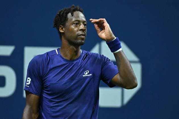 US Open - Gael Monfils Gael Monfils (FRA) during his first round match at the 2025 US Open at Billie Jean National Tennis Center in New York City, NY, USA, on August 26, 2025. Photo by Corinne Dubreuil ABACAPRESS.COM New York city United States  Copyright: xDubreuilxCorinne ABACAx