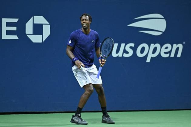 US Open - Gael Monfils Gael Monfils (FRA) during his first round match at the 2025 US Open at Billie Jean National Tennis Center in New York City, NY, USA, on August 26, 2025. Photo by Corinne Dubreuil ABACAPRESS.COM New York city United States  Copyright: xDubreuilxCorinne ABACAx