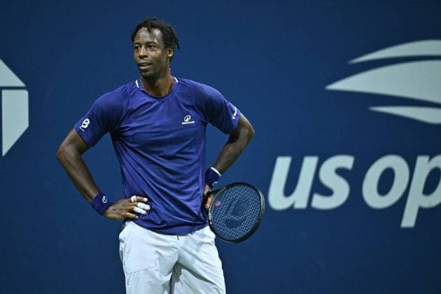 US Open - Gael Monfils Gael Monfils (FRA) during his first round match at the 2025 US Open at Billie Jean National Tennis Center in New York City, NY, USA, on August 26, 2025. Photo by Corinne Dubreuil ABACAPRESS.COM New York city United States  Copyright: xDubreuilxCorinne ABACAx