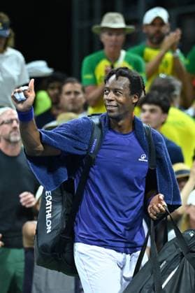 US Open - Gael Monfils Gael Monfils (FRA) during his first round match at the 2025 US Open at Billie Jean National Tennis Center in New York City, NY, USA, on August 26, 2025. Photo by Corinne Dubreuil ABACAPRESS.COM New York city United States  Copyright: xDubreuilxCorinne ABACAx