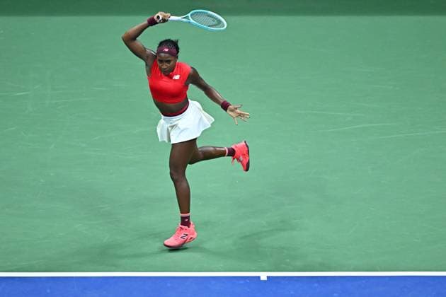 US Open - First Round Coco Gauff (USA) during his first round match at the 2025 US Open at Billie Jean National Tennis Center in New York City, NY, USA, on August 26, 2025. Photo by Corinne Dubreuil ABACAPRESS.COM New York city United States  Copyright: xDubreuilxCorinne ABACAx