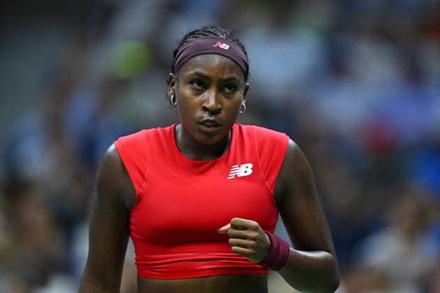 US Open - First Round Coco Gauff (USA) during his first round match at the 2025 US Open at Billie Jean National Tennis Center in New York City, NY, USA, on August 26, 2025. Photo by Corinne Dubreuil ABACAPRESS.COM New York city United States  Copyright: xDubreuilxCorinne ABACAx