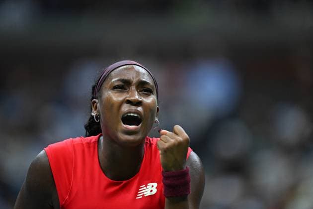 US Open - First Round Coco Gauff (USA) during his first round match at the 2025 US Open at Billie Jean National Tennis Center in New York City, NY, USA, on August 26, 2025. Photo by Corinne Dubreuil ABACAPRESS.COM New York city United States  Copyright: xDubreuilxCorinne ABACAx