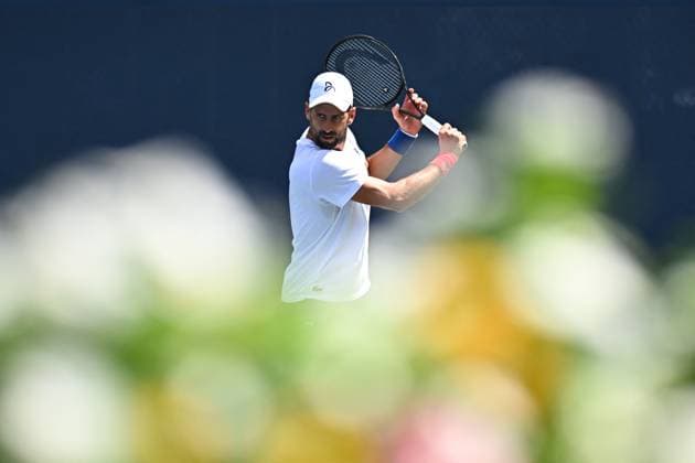 US Open - First Round Novak Djokovic (SRB) during practice at the 2025 US Open at Billie Jean National Tennis Center in New York City, NY, USA, on August 26, 2025. Photo by Corinne Dubreuil ABACAPRESS.COM New York city United States  Copyright: xDubreuilxCorinne ABACAx