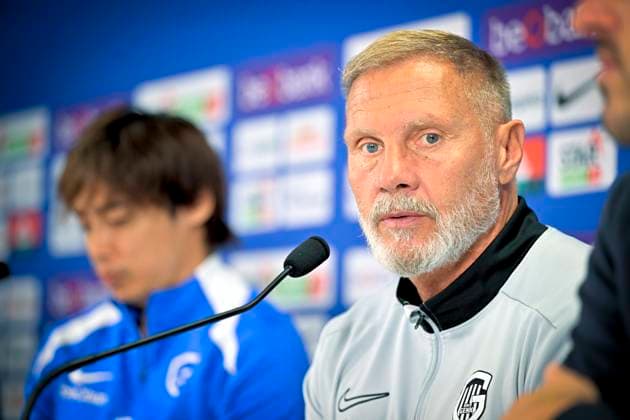 Football, EL qualifiers, KRC Genk, Press conference