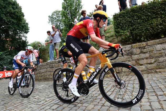Muur Classic Geraadsbergen 2025 Cycling Race GERAARDSBERGEN, BELGIUM - AUGUST 27 : Hoelgaard Markus (NOR) of Uno-X Mobility during the 3th edition of Muur Classic Geraardsbergen an UCI Europe Tour 1.1 one day cycling road race for Men Elite of 177.8 km with start in Geraardsbergen and finish in Geraardsbergen on August 27, 2025 in Geraardsbergen, Belgium, 27 08 2025 - GERAARDSBERGEN Belgium  Copyright: xTvwx