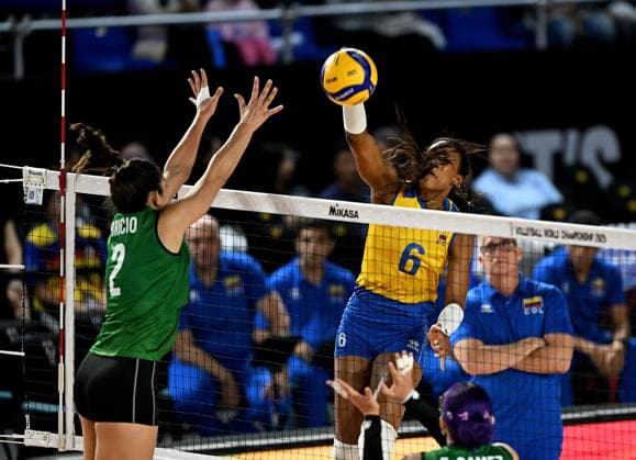 Volleyball, Women, World Championship, Colombia - Mexico