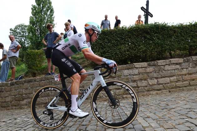 Muur Classic Geraadsbergen 2025 Cycling Race GERAARDSBERGEN, BELGIUM - AUGUST 27 : Townsend Rory (IRL) of Q36.5 Pro Cycling Team during the 3th edition of Muur Classic Geraardsbergen an UCI Europe Tour 1.1 one day cycling road race for Men Elite of 177.8 km with start in Geraardsbergen and finish in Geraardsbergen on August 27, 2025 in Geraardsbergen, Belgium, 27 08 2025 - GERAARDSBERGEN Belgium  Copyright: xTvwx