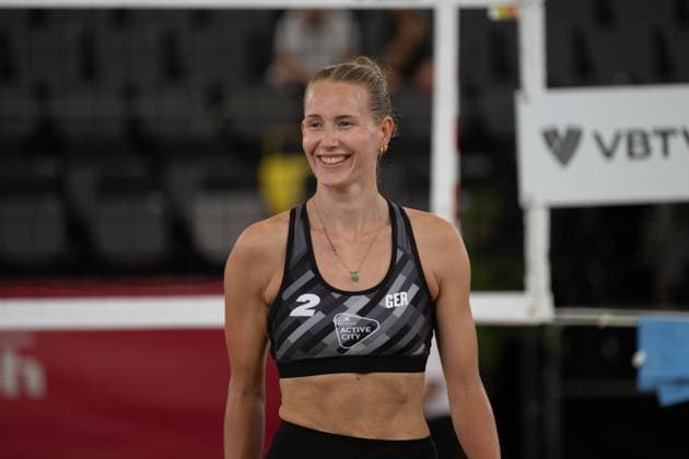 Beach Pro Tour Elite 16 Hamburg, 27 08 2025 Tabea Schwarz Beach Pro Tour Elite 16 Hamburg on 27 08 2025 Copyright: xBEAUTIFULxSPORTS PeterxWeberx