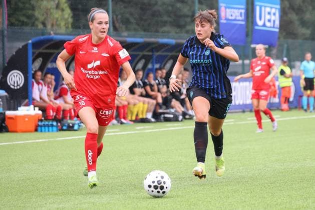 Football, Women, CL-Quali, SK Brann Bergen - Inter Milan