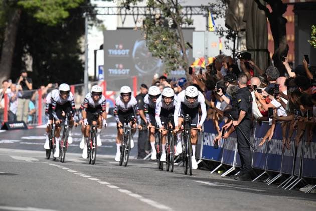 27-08-2025 Vuelta A Espana; Tappa 05 Figueres - Figueres; 2025, Uae Team Emirates - Xrg; Ayuso Pesquera, Juan; Figueres; 