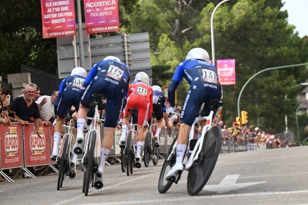 27-08-2025 Vuelta A Espana; Tappa 05 Figueres - Figueres; 2025, Groupama - Fdj; Gaudu, David; Figueres; 
