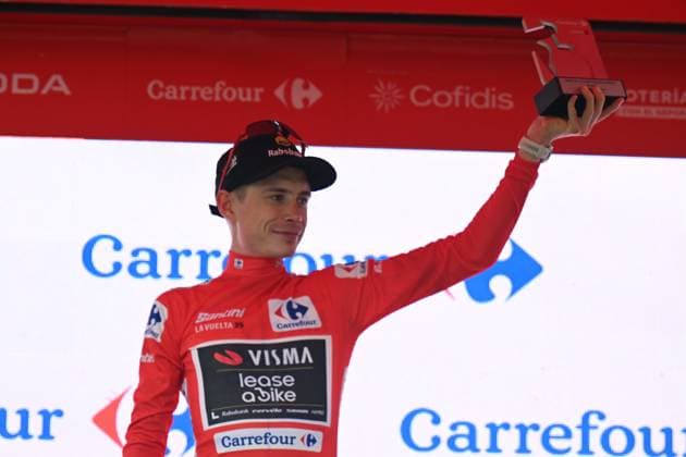 27-08-2025 Vuelta A Espana; Tappa 05 Figueres - Figueres; 2025, Visma - Lease A Bike; Vingegaard, Jonas; Figueres; 