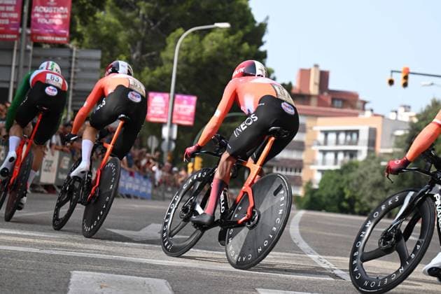 27-08-2025 Vuelta A Espana; Tappa 05 Figueres - Figueres; 2025, Ineos Grenadiers; Figueres; 